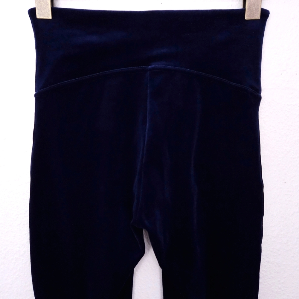 SPANX Velvet Luxe Leggings Lapis Night Blue MEDIUM - Picture 5 of 9